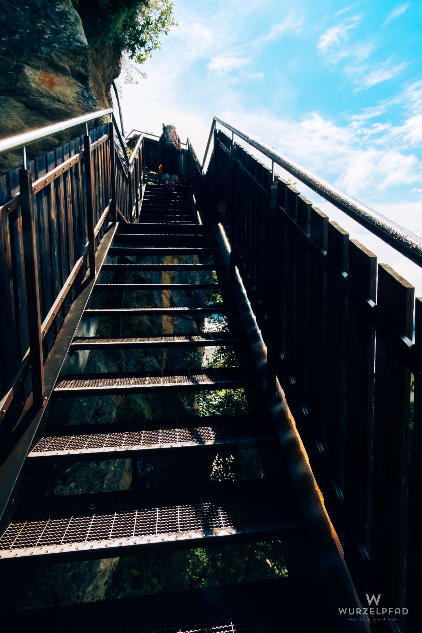 Steilstufe oberhalb Stuls